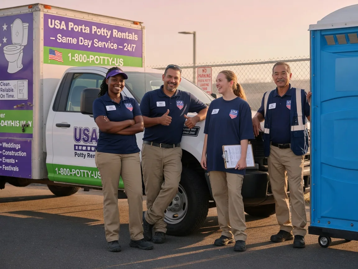 Porta Potty Rental company in Fort Loudon, PA